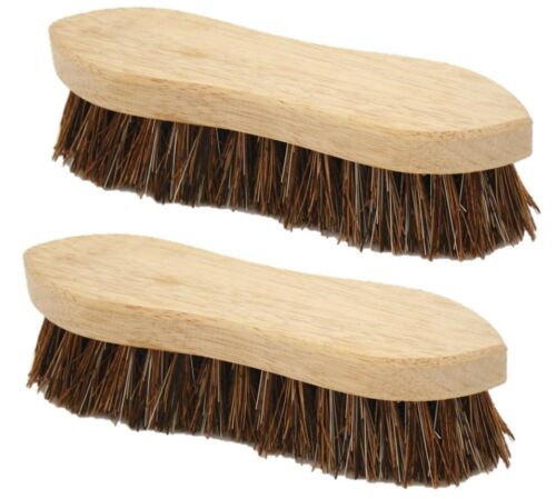Wooden Hand Deck Broom, Hardwood Floor Scrub Brush