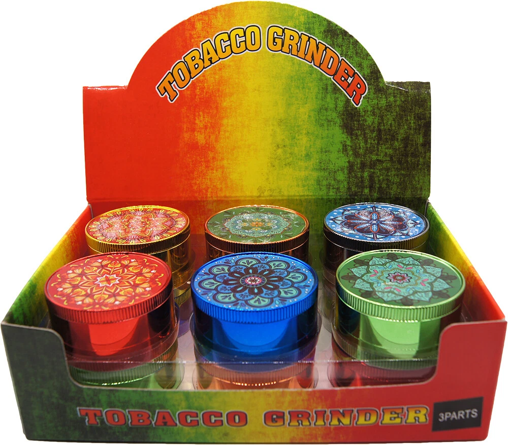 12 PACK 2" Aluminum Grinder 3 PC Tobacco Herb Spice Grinder Candy Colors
Opens in a new window or ta