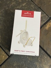 Hallmark Keepsake - Baby's First Christmas - Porcelain - 2024 NEW / FREE SHIP 