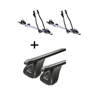 2Fahrradträger SAGITTAR+Dachträger VDP Sta für für Opel Zafira Cosmo 5Tür 07-11