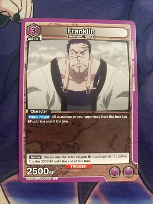 Union Arena TCG Hunter X Hunter Franklin HTR-1-046 | eBay