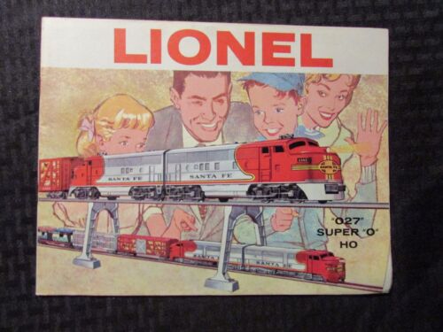 1960 LIONEL TRAIN Catalog Magazine VG/FN 5.0 027 Super 0 HO 56pgs  - Picture 1 of 2