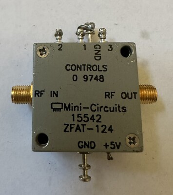 Mini-Circuits ZFAT-124 10MHz-1000MHz Digital Step Attenuator 