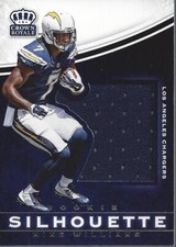 2017 Crown Royale Jumbo Rookie Silhouette Jerseys #19 Mike Williams Jersey 