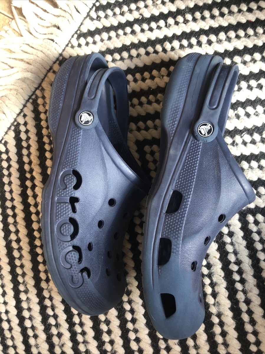 Crocs Baya Clog Slip On 10126 Navy Blue Size Men's 12