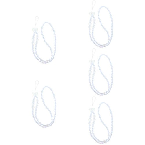 5 Pieces Mobile Phone Straps Decorative Lanyard Cellphone Beaded - Zdjęcie 2 z 12