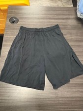 Men's Hanes - black shorts - size medium