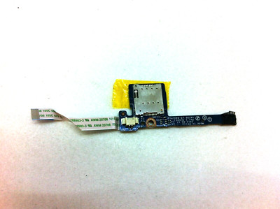 Dell Latitude E7240 Card Reader Battery Board W/Cable 0YY58C LS-9431P YY58C 173