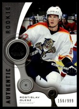 2005-06 SP Game Used Rostislav Olesz Rookie 156/999 Florida Panthers #103
