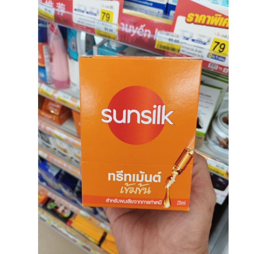 Sunsilk Treatment for damaged hair (Orange) 20 ml. (Pack of 10