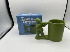 Army Man Matte Green Coffee Mug Holds 12 oz. Tea Mug Cup Big Mouth Toys