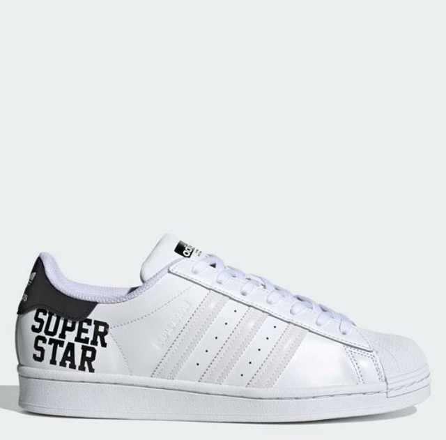 Adidas Superstar White Original Logo Printed Authentic Shoes All Size- FV2814 | eBay
