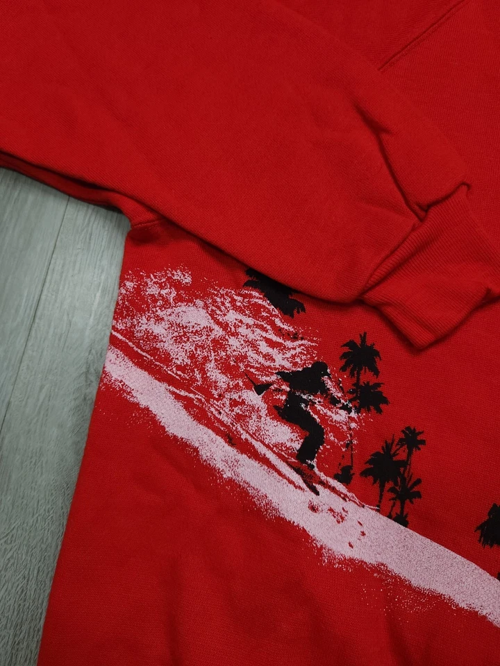 Винтажная гавайская толстовка 80-х для серфинга серфинга лыж мужская размер XL - Изображение 4 из 4