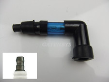 1 X Flashing BLUE Spark Plug Ignition Cap Motorcycle HT Lead Fits Yamaha Suzuki