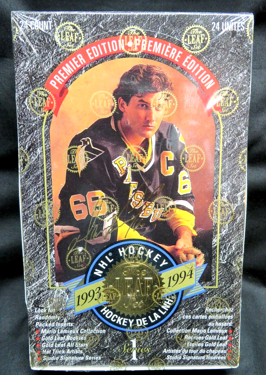1993-94 LEAF Premier Edition Series 1 Factory-Sealed Hockey Jumbo