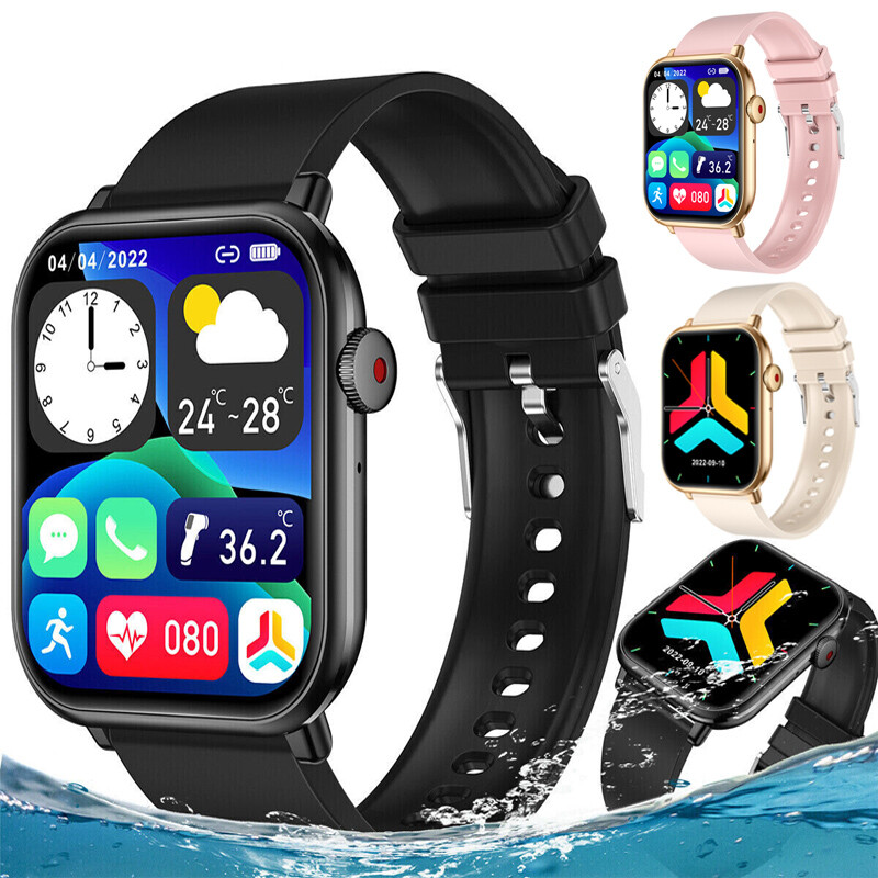 Smart Watch For Men/Women Waterproof Smartwatch Bluetooth iPhone Samsung NEW