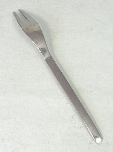 1 Vintage Raadvad Austria Two-Tine Cocktail Seafood Fork Stainless Flatware - Picture 2 of 3