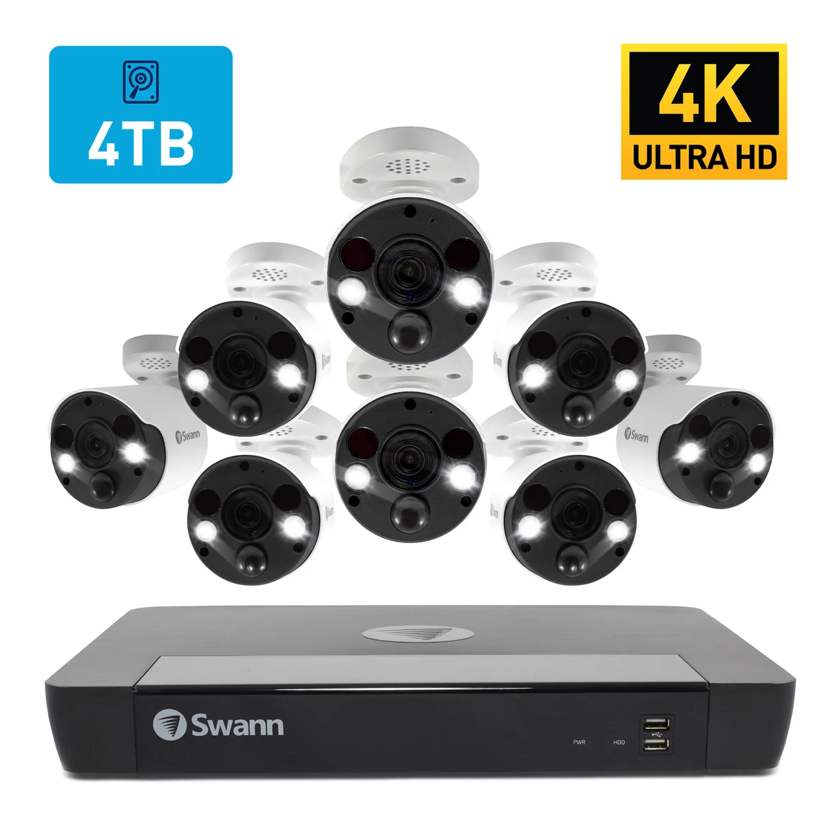 Swann 8 hotsell channel 4k nvr