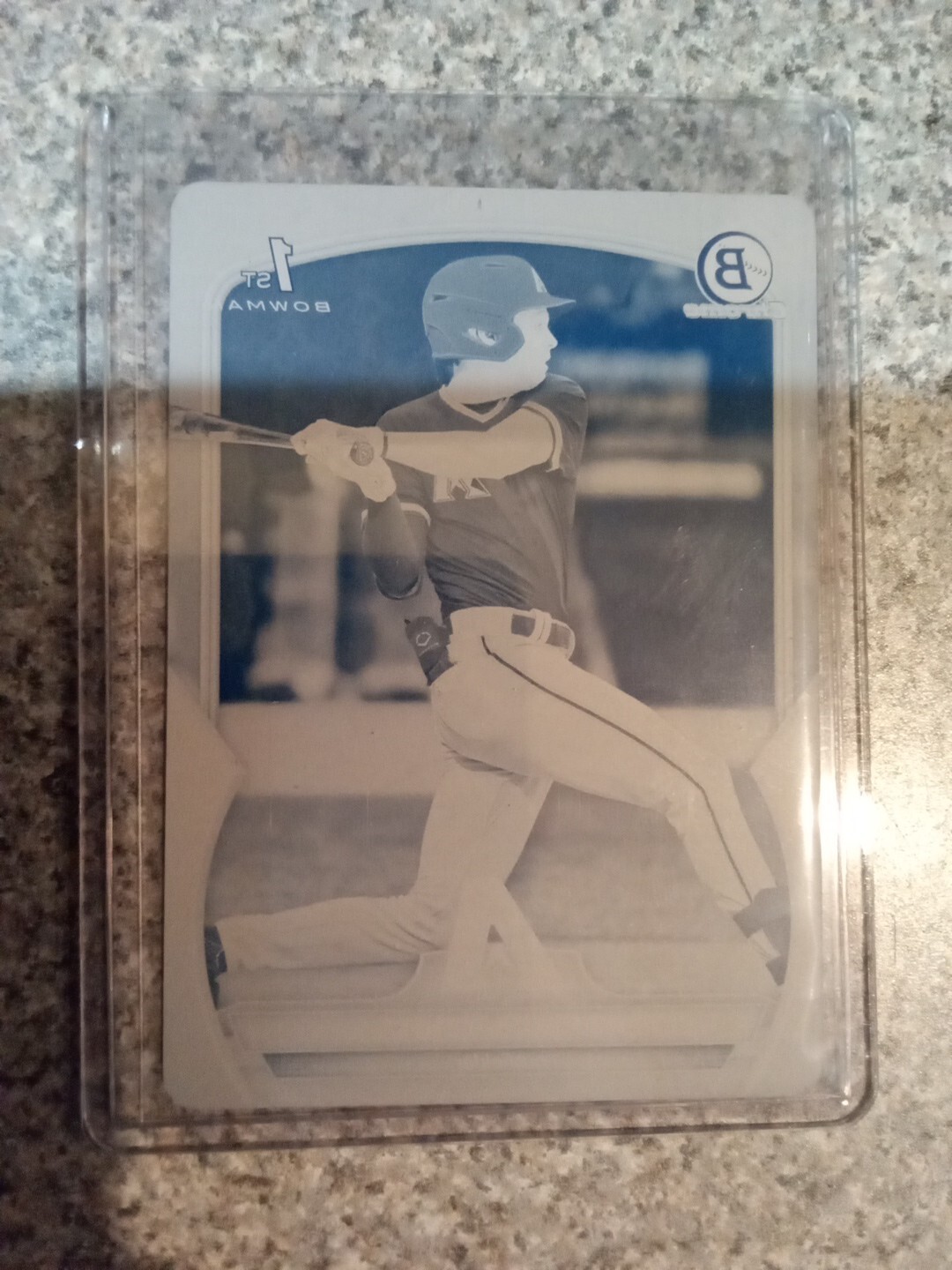 1 2023 Bowman Chrome Printing Plate 1/1 Druw Jones and 2023 Bowman