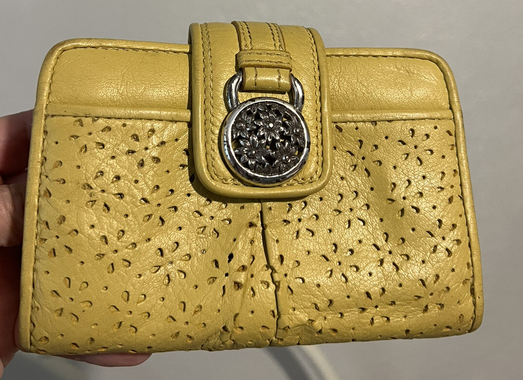 PONY PORTAFOGLIO BRIGHTON DAISIES 3D Margherite MG Fiorito mgppb MustangGirl64.5 SENZA COPIA!