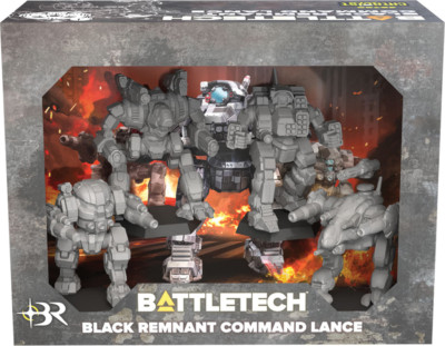 Battletech Black Remnant Command Lance NEW NIP  CAT 35788