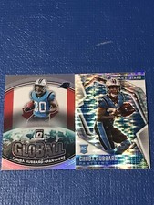 2021 Donruss Optic GloBall #GB-14 Chuba Hubbard - Carolina Panthers+ R&S Pulsar