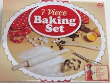 BAKING SET 7 PIECE KIDS TOBAR. 3+ FUN, KIDS, BAKING *S