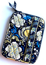 VERA BRADLEY iPad eReader Cover ELLIE Elephants 9"x7" Sleeve Floral Cotton 2012