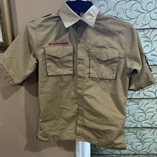 Boy Scout BSA UNIFORM SHIRT New Style Youth Large Short Sleeve M41