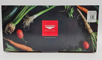 Williams Sonoma Paderno World Cuisine Tri-Blade Vegetable Slicer Spiralizer NIB