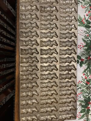 Antique chocolate mold 45 Slots  27 X 13 1/4-Excellent Condition