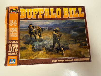#ad VINTAGE ATLANTIC NEXUS BUFFALO BILL SET NIB 1 72 $8.99