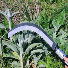 570mm Weed Slasher Slash Clearing Long Grass Weeds Whip Scythe Sickle Heavy Duty