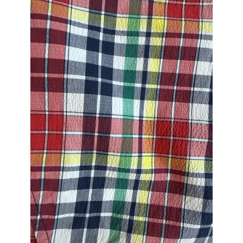 Pantalone uomo Mr. Turk slim fit Seersucker a quadri taglia 34 - Foto 4 di 6