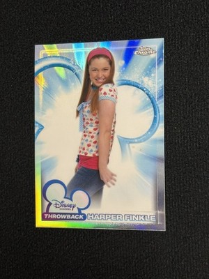2026 Topps Chrome Disney #DC-7 Harper Finkle Disney Channel Throwback