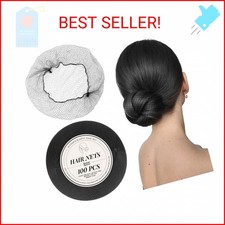Hair Net 100 Pcs, 20 Inches Hair Nets Elasticity Invisible Elastic Mesh for Food
