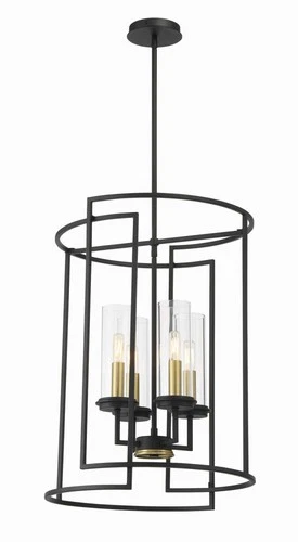 Minka Lavery 3205 Hillstone 4 Light 19"W Multi Light Pendant - Sand Coal / Soft - Picture 2 of 8