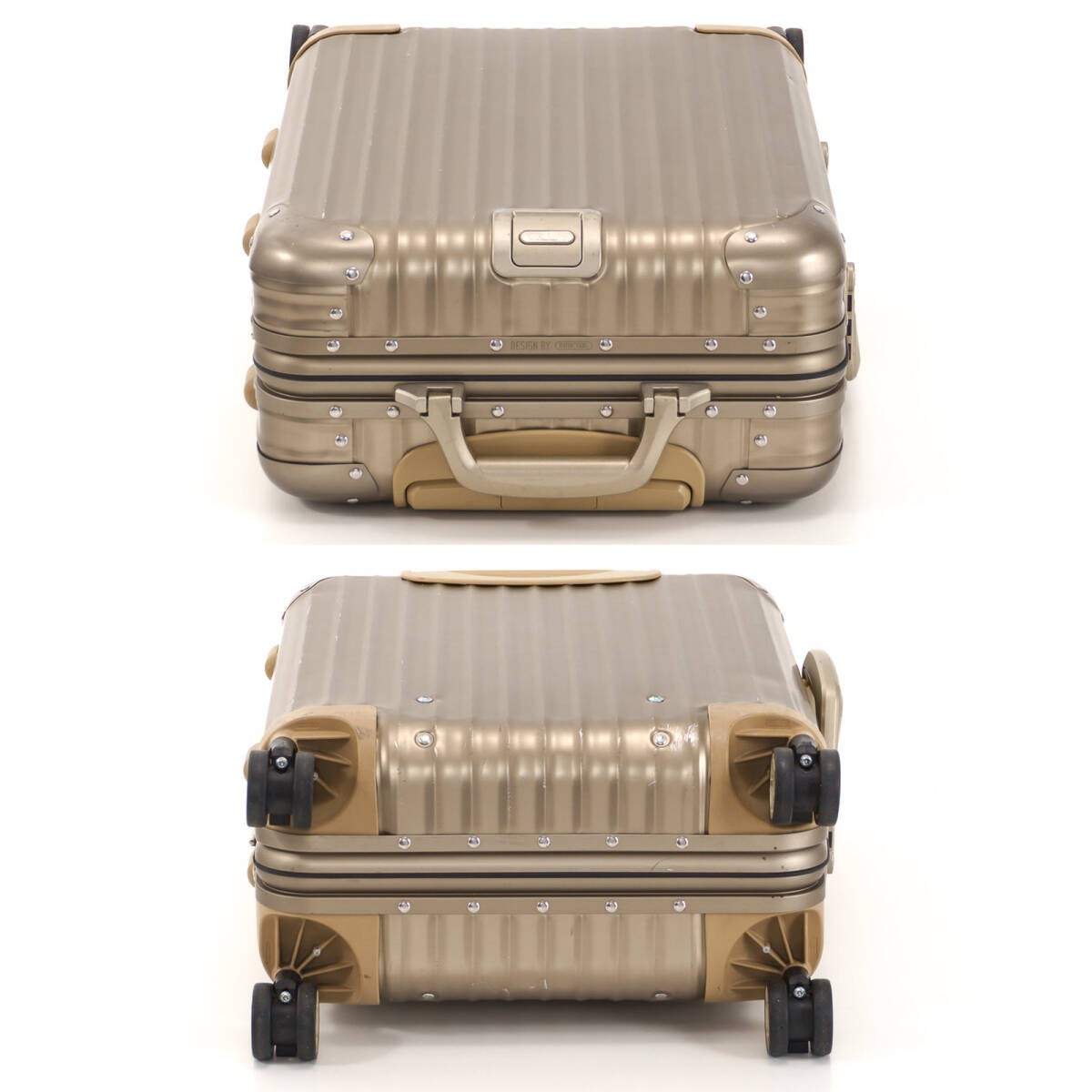 Rimowa Topas 32L Gold 4 wheels Carry Case Suitcase | eBay