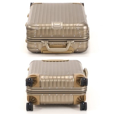 Rimowa Topas 32L Gold 4 wheels Carry Case Suitcase | eBay