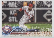 2018 Topps Holiday WalMart Mega Box Carlos Santana #HMW156 2ra