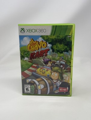 El Chavo Kart Microsoft Xbox 360 Complete CIB Pristine Disc Mexico Exclusive