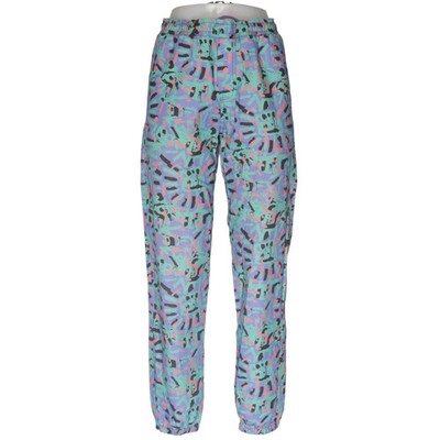 Quiksilver, Hose, Größe: XS, Blau/Mehrfarbig, Baumwolle, Print, Damen #JN1