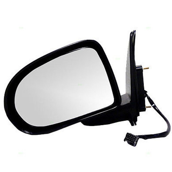 2007-2017 Jeep Compass Left Side Manual Folding Power Rearview Mirror Non-Heated