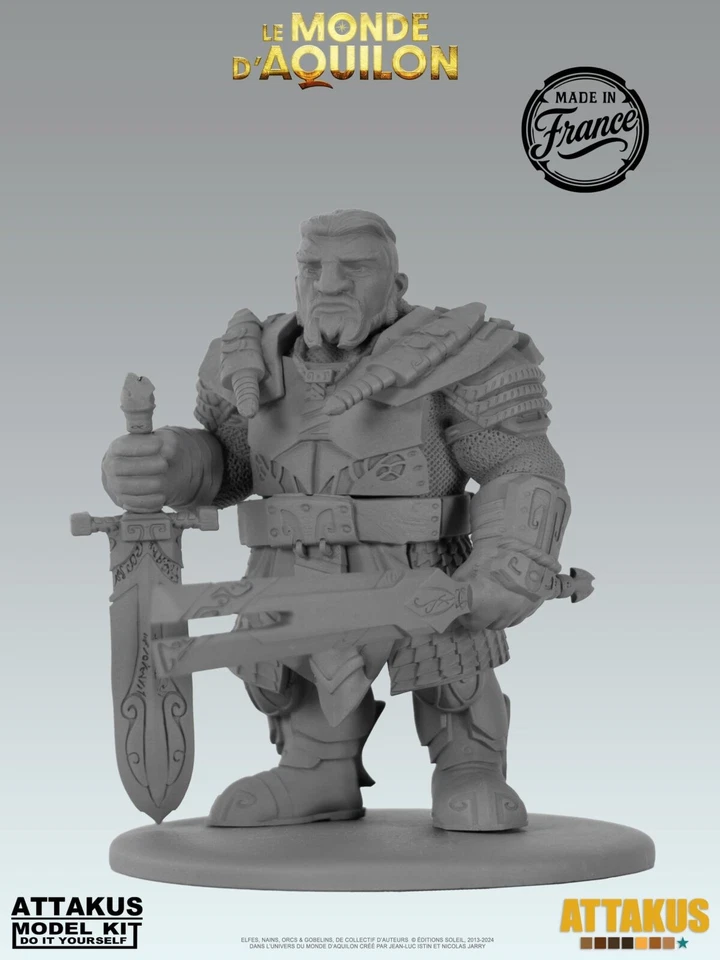 Statuetta Redwin (Nani) da dipingere - taglia M (6-9 cm) - Made in France by ... - Immagine 4 di 4