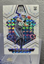 2024 Mosaic White Prizm Ja'Tavion Sanders /25 RC #377