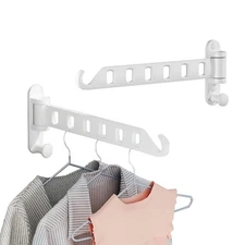 JOOM Blanchisserie Sac mural à linge deux packs, Blanc