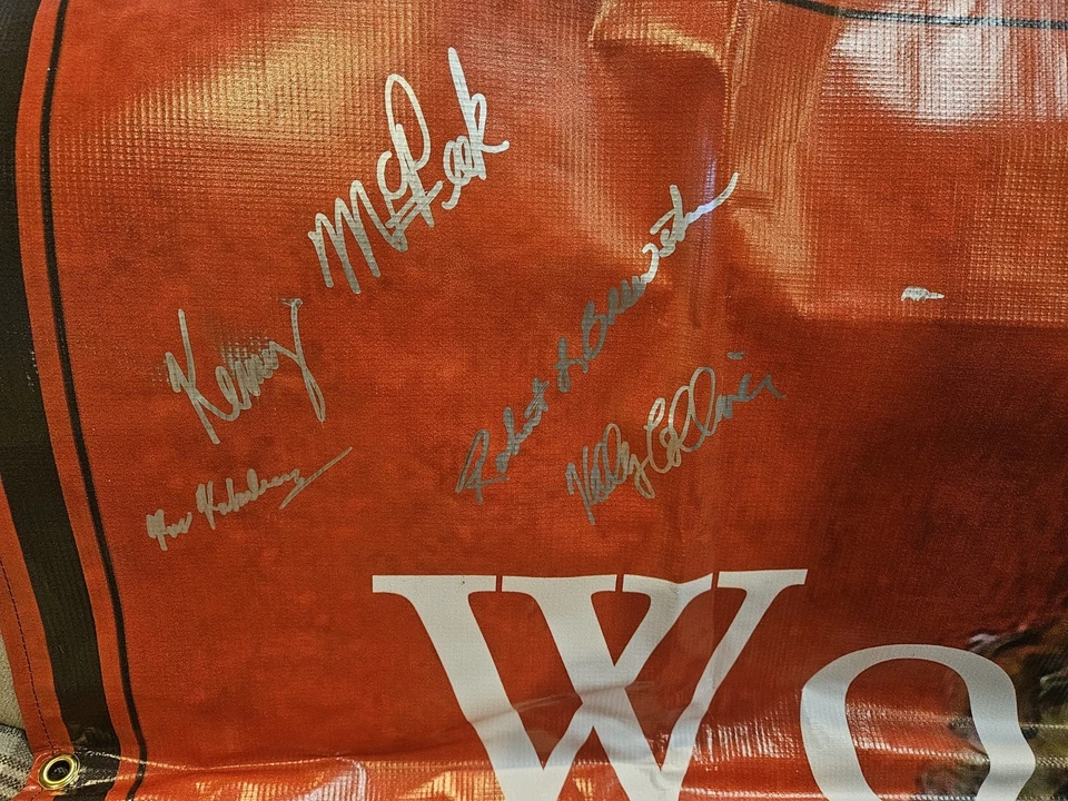 9-Foot 2010 Kentucky Derby Woodford Reserve Autographed Banner, Baffert, McPeek - Image 3 of 4