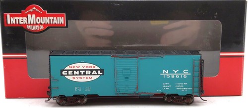 InterMountain 45806-23 HO 40' NYC Modificado 1937 AAR Boxcar #159616 - Personalizado/Caja | Zustand: Used