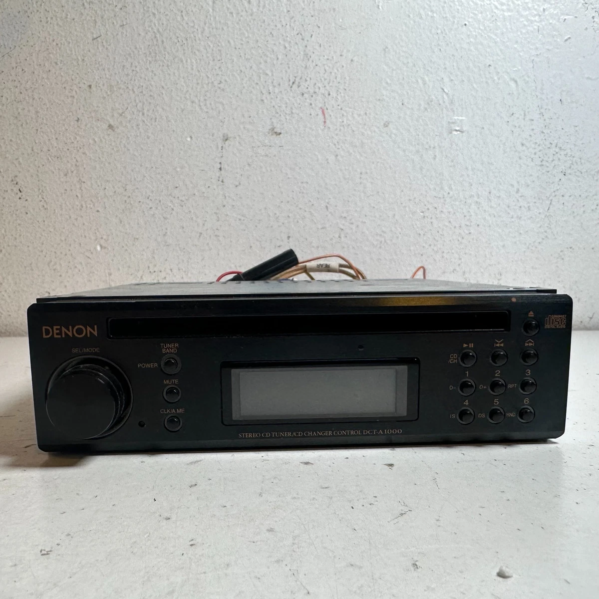 DENON DCT-A1000 CDチューナー　ブラック Vintage Denon DCT-A1000 Black Stereo CD Tuner & CD Changer Car