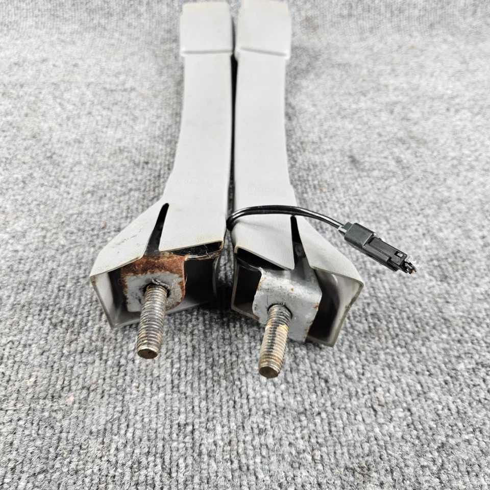 88-99 OBS Chevy GMC C/K 1500 camión canastilla izquierda derecha cinturón de seguridad hebilla gris OEM Foto 4 de 4